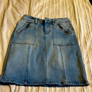 Denim skirt, light blue, size s